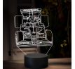 Beling 3D lampa, Lance Stroll ,16  farebná, FF24