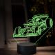 Beling 3D lampa, Valtteri Bottas,16  farebná, FF32