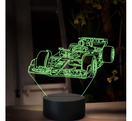 Beling 3D lampa,Pierre Gasly,16 farebná, FF30