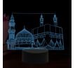 Beling 3D lampa, Makka Medina, 16 farebná,AA3