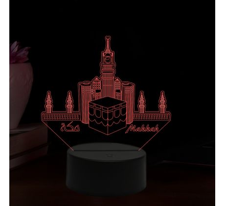 Beling 3D lampa, Kába, 16 farebná,AA4