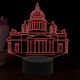 Beling 3D lampa, Chrám sv. Izáka, 16 farebná,AA7