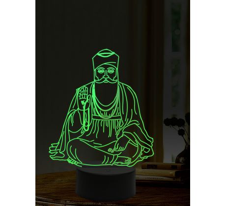 Beling 3D lampa, Guru, 16 farebná,AA11