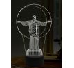 Beling 3D lampa, Kristus, 16 farebná,AA12