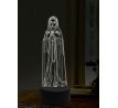 Beling 3D lampa, Mária Rosa Mystica, 16 farebná,AA15