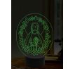 Beling 3D lampa, Panna Mária, 16 farebná,AA20