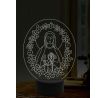Beling 3D lampa, Panna Mária, 16 farebná,AA20