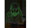 Beling 3D lampa, Sai Baba, 16 farebná,AA21