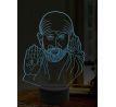 Beling 3D lampa, Sai Baba, 16 farebná,AA21