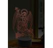 Beling 3D lampa, Archanjel Michael, 16 farebná,AA22