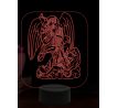 Beling 3D lampa, Archanjel Michael 2, 16 farebná,AA40