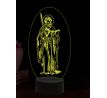 Beling 3D lampa, Apoštol Tomáš, 16 farebná,AA70