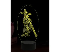 Beling 3D lampa, Svätá Helena, 16 farebná,AA75