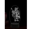 Beling 3D lampa, Svätý Leonard, 16 farebná,AA87
