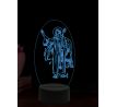 Beling 3D lampa, Svätý Leonard, 16 farebná,AA87