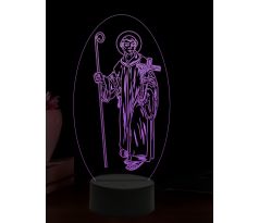 Beling 3D lampa, Svätý Fridolín, 16 farebná,AA98