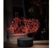 Beling 3D lampa, Parná lokomotíva 310.9 „Kafemlejnek“, 16 farebná SXQ33