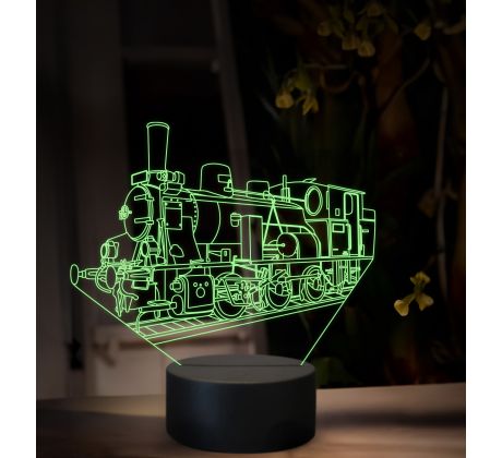 Beling 3D lampa, Parná lokomotíva 310.9 „Kafemlejnek“, 16 farebná SXQ33