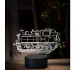Beling 3D lampa, Parný rušeň 22.0, 16 farebná SXQ35