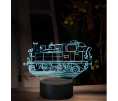 Beling 3D lampa, Parný rušeň 22.0, 16 farebná SXQ35