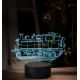 Beling 3D lampa, Parný rušeň 22.0, 16 farebná SXQ35