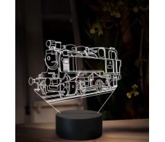 Beling 3D lampa, Parný rušeň 213.9, 16 farebná SXQ37