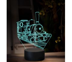 Beling 3D lampa, Parný rušeň 310.4 ''Kafemlejnek'', 16 farebná SXQ38
