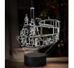 Beling 3D lampa, Parný rušeň 310.4 ''Kafemlejnek'', 16 farebná SXQ39