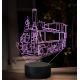 Beling 3D lampa, Parný rušeň 310.4 ''Kafemlejnek'', 16 farebná SXQ39