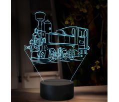 Beling 3D lampa, Parný rušeň  310.0 ''Kafemlejnek'', 16 farebná SXQ40