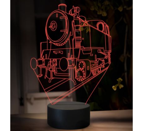 Beling 3D lampa, Parný rušeň 312.0, 16 farebná SXQ41