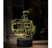 Beling 3D lampa, Parný rušeň 313.4 ''Matylda'', 16 farebná SXQ42