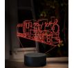 Beling 3D lampa, Parný rušeň Kč 4 Škoda, 16 barevná SXQ47