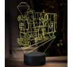 Beling 3D lampa, Parný rušeň U34.9, 16 farebná SXQ48