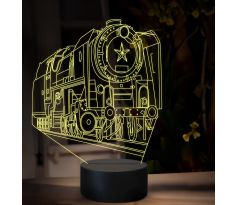 Beling 3D lampa, Rušeň 556.0 Štoker, 16 farebná SXQ49