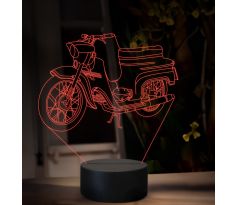 Beling 3D lampa, Jawa 50 typ 05, 16 farebná ZZ73