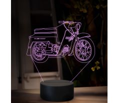 Beling 3D lampa, Jawa 50 typ 20, 16 farebná ZZ74