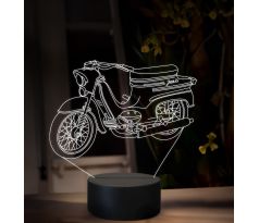 Beling 3D lampa, Jawa 50 typ 21, 16 farebná ZZ75