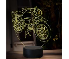 Beling 3D lampa, Jawa 50 typ 23, 16 farebná ZZ76