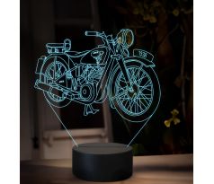 Beling 3D lampa, Jawa 250 special 1938, 16 farebná ZZ81