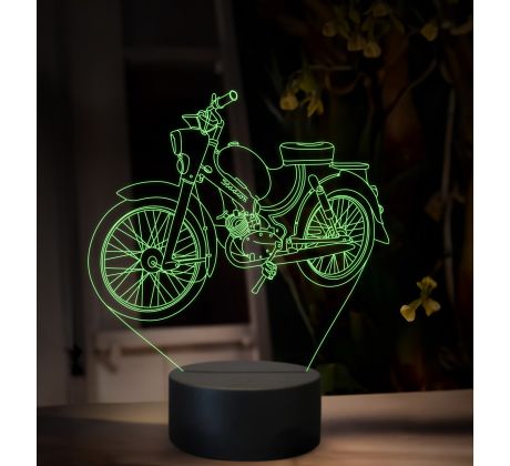 Beling 3D lampa, Jawa Stadion 1955, 16 farebná ZZ92