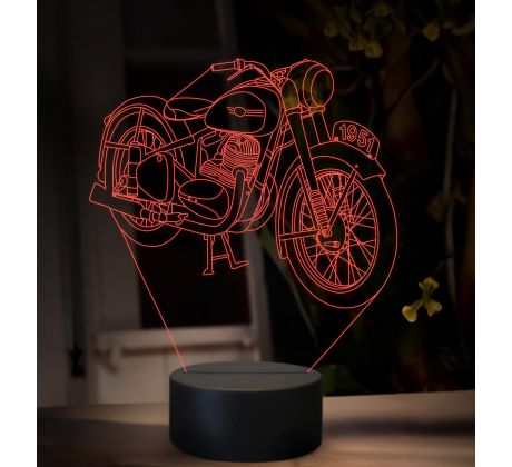 Beling 3D lampa, Layer JAWA 250 typ 11 perá 11, 16 farebná ZZ93