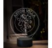 Beling 3D lampa, Aston Villa FC, 16 farebná TZ27