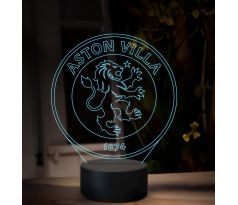Beling 3D lampa, Aston Villa FC, 16 farebná TZ27