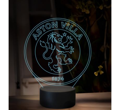 Beling 3D lampa, Aston Villa FC, 16 farebná TZ27