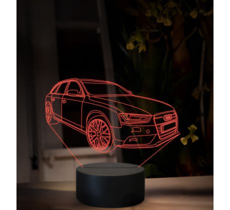 Beling 3D lampa, Audi A4 Avant, 16 farebná, VBN23