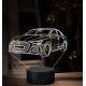 Beling 3D lampa, Audi RS3, 16 farebná, VBN24