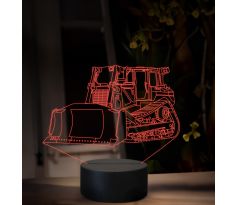 Beling 3D lampa, Caterpillar D8T, 16 farebná, BA01