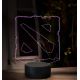 Beling 3D lampa, Game logo dota 2, 16 farebná, JRV3