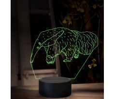 Beling 3D lampa, Mravčiar, 16 farebná, OR37